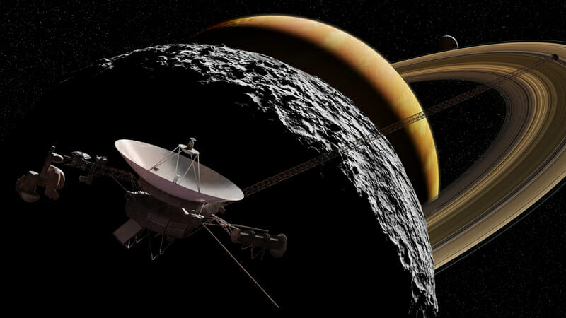 Il Voyager 1 della NASA intraprende un viaggio interstellare nel 1977