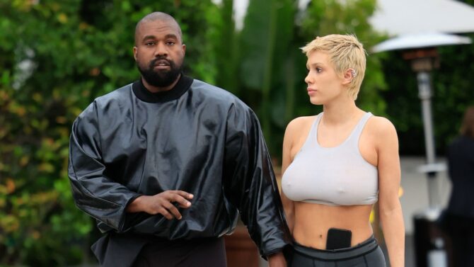 Kanye West e Bianca Censori es