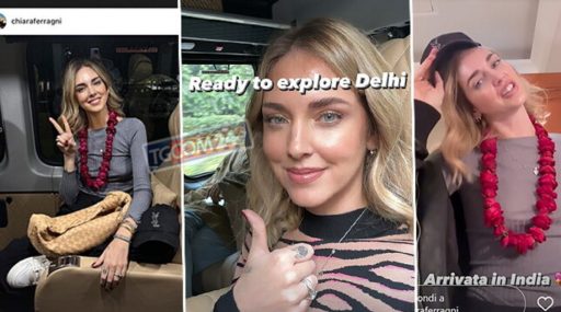 Chiara Ferragni in India la s