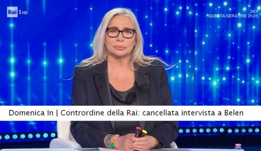 Domenica In Rai annulla inte