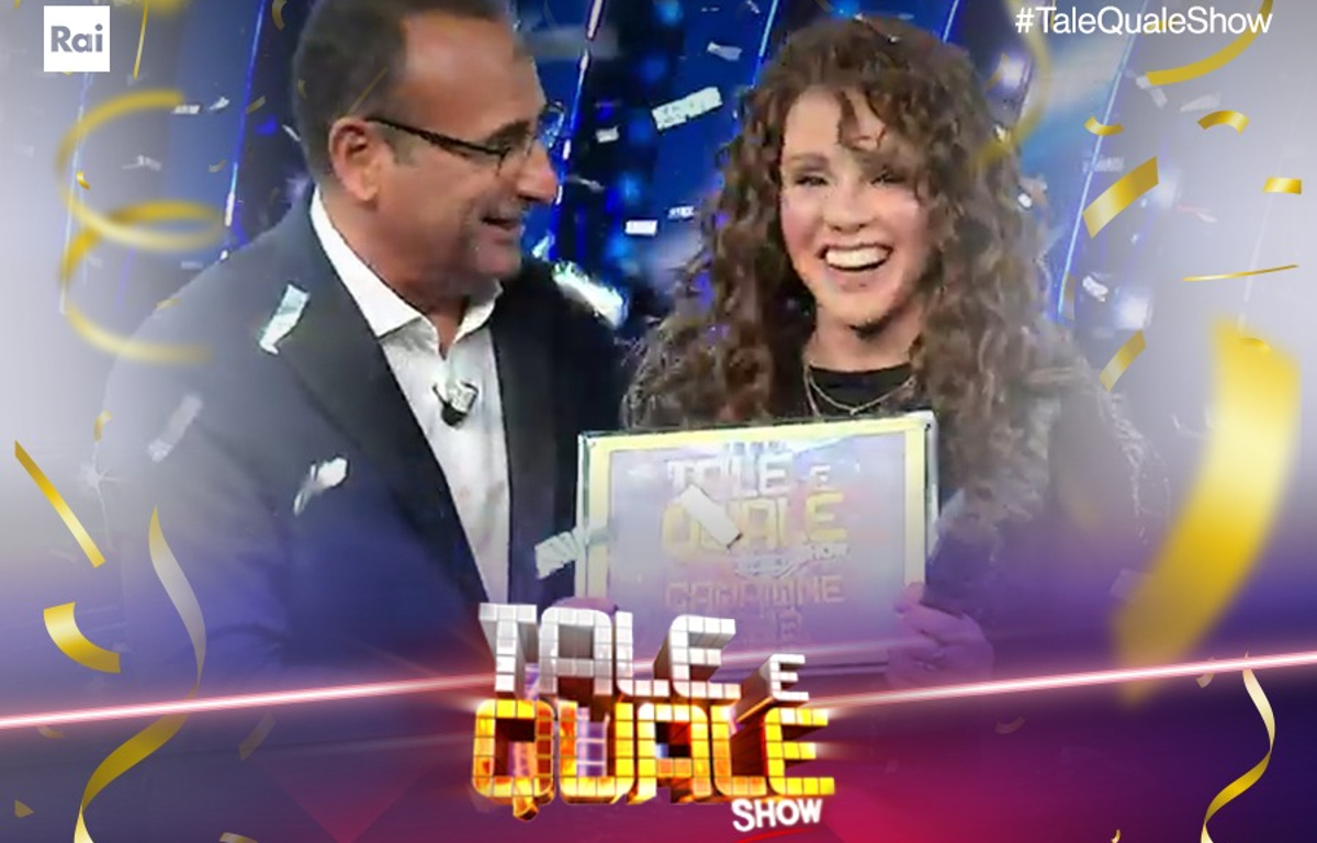 Ilaria Mongiovì Vince “Tale e Quale Show – Il Torneo” Trasformandosi in Mariah Carey