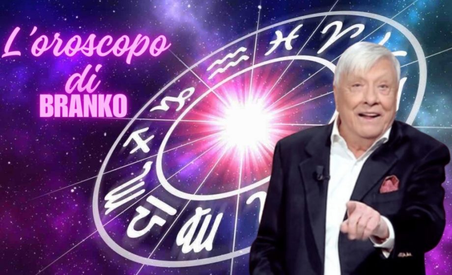 Oroscopo Branko previsioni og 8