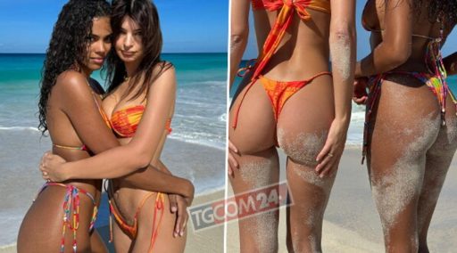 22Emily Ratajkowski e Tina Kuna