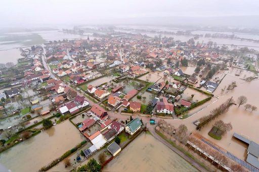 Allerta alluvioni in Europa se