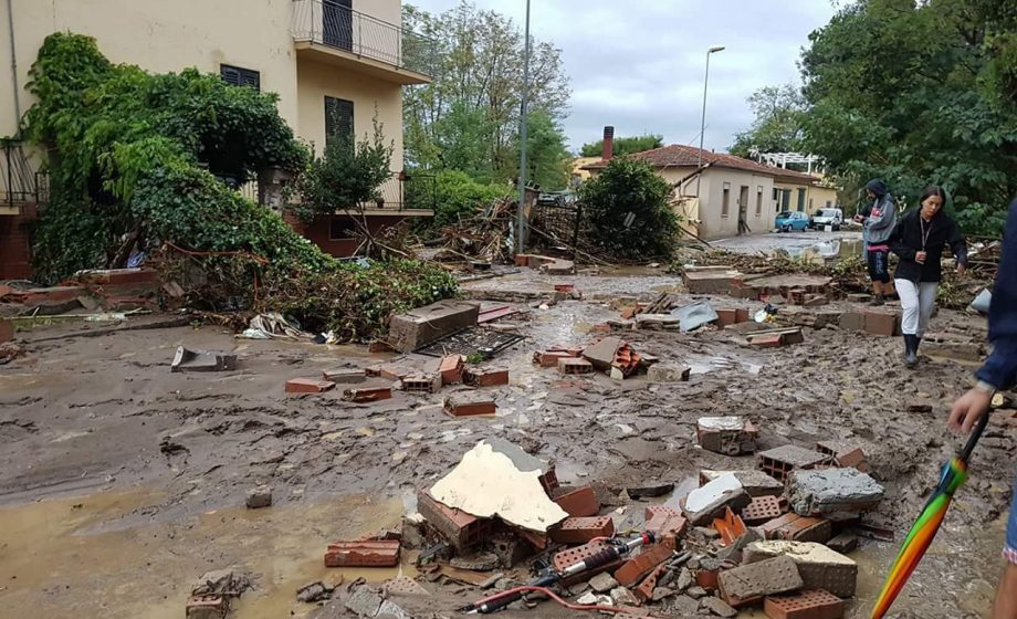 Alluvione Toscana Stato di em