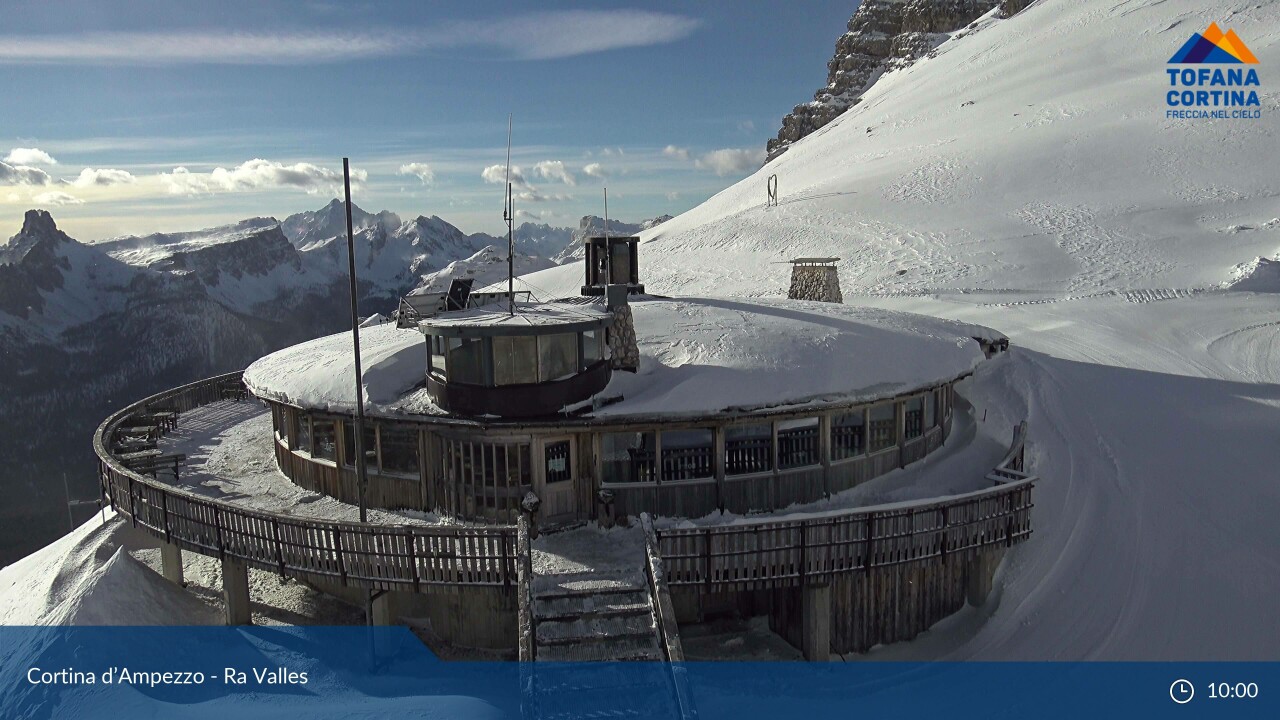 Neve record a Ra Valles Dolom