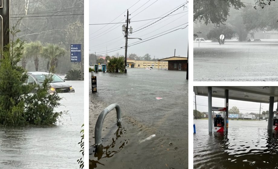 Tempesta allaga Georgetown sul