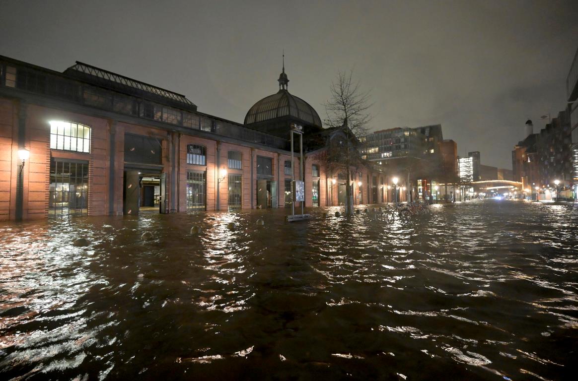 Violento maltempo in Germania