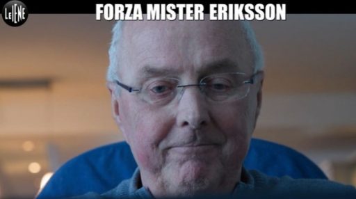 Sven Goran Eriksson la forza