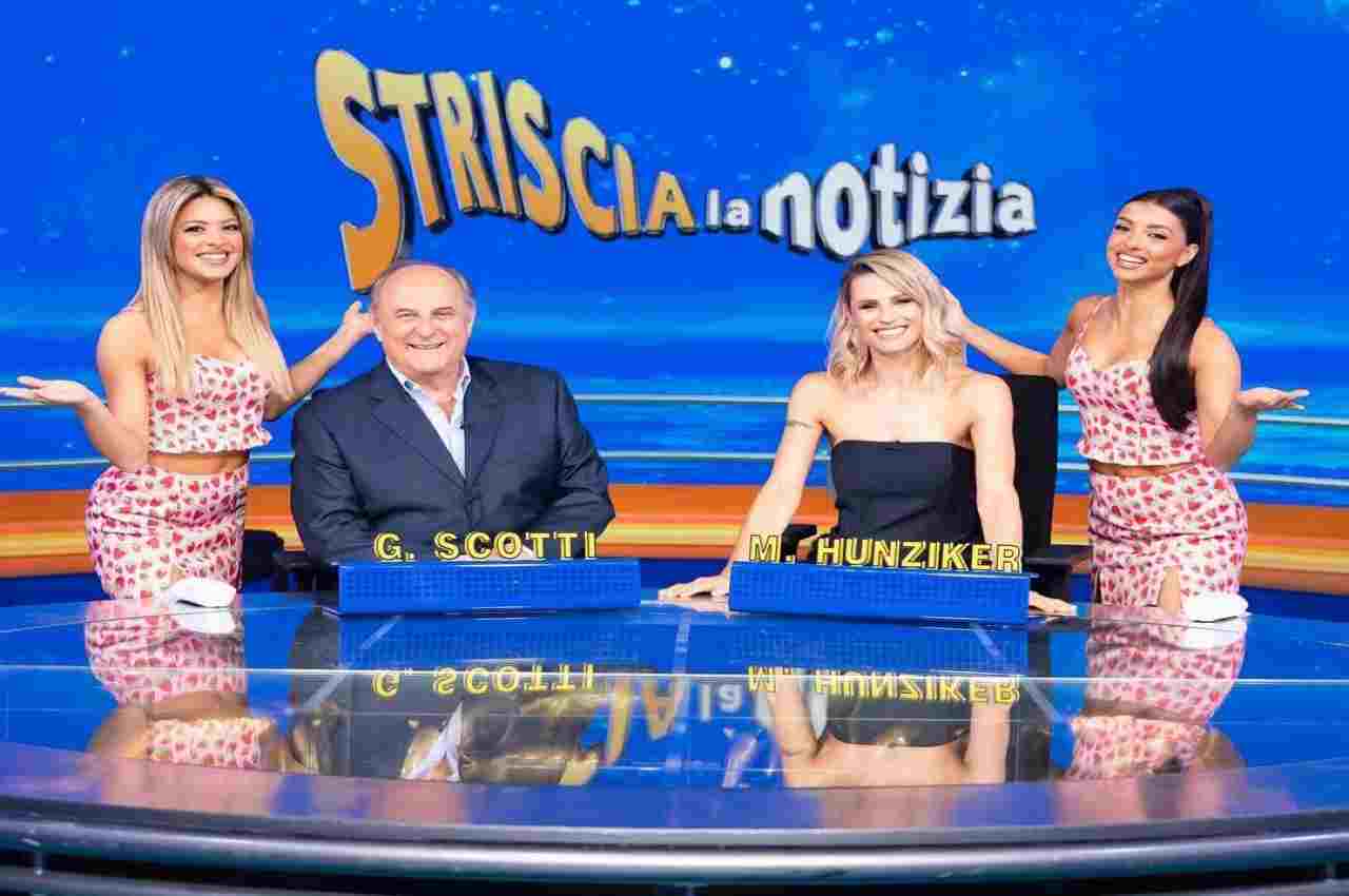 Gerry Scotti, Michelle Hunziker e le veline - Avvisatore.it